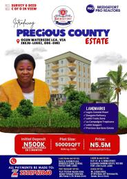 Residential Land For Sale Via Ibeju Lekki, Ode Omi Ogun Waterside 
