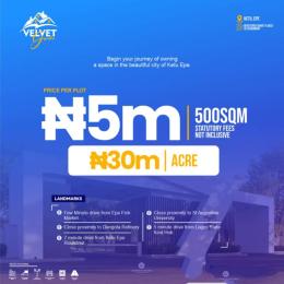 Residential Land For Sale Velvet Garden Ketu 5 Minutes Drive From Lagos Food Security & Logistics Hub Epe Lagos
