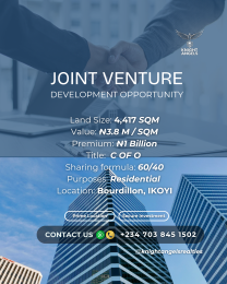 Joint Venture Land For Sale Bourdillon Ikoyi Lagos Joint Venture Land For Sale Bourdillon Ikoyi Lagos