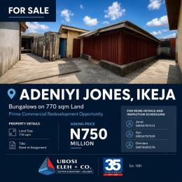 Bungalow For Sale Adeniyi Jones Ikeja Lagos