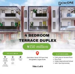 4 bedroom Terraced Duplex For Sale Sangotedo Lagos