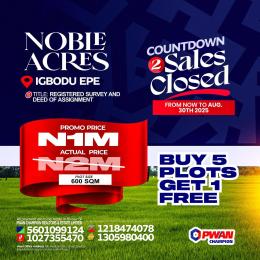 Residential Land For Sale Epe Lagos