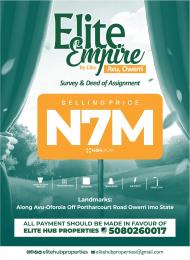 Residential Land For Sale Avu Owerri Owerri Imo