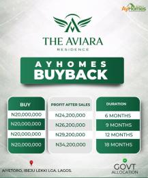 Land For Sale Ayhomes Buyback —the Aviara Residence* Sangotedo Ajah Lagos