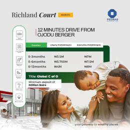Residential Land For Sale Richland Court At Magboro, 12 Minutes From Ojodu Berger Along Lagos Ibadan Expressway Ogun area  Residential Land For Sale Richland Court At Magboro, 12 Minutes From Ojodu Berger Along Lagos Ibadan Expressway Ogun area