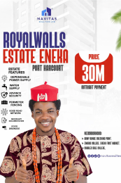 Land For Sale Behind Emerid College, Eneka Port Harcourt Rivers