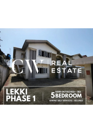 5 bedroom Semi detached Duplex For Rent Lekki Phase 1 Lagos