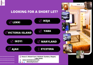 Short Stay Short let Victoria Island Lekki Lagos