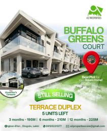 4 bedroom Terraced Duplex For Sale Igbo Efan / Ologolo Igbo Efon Lekki Lagos