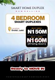 4 bedroom Terrace For Sale Pantheon Bridge Street ,along Orchid Hotel Road, Before Cooplag Estate, Lafiaji Lekki Lagos