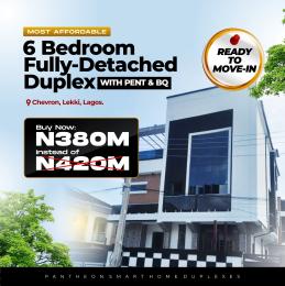 6 bedroom Detached Duplex For Sale Chevron Drive Lekki Lagos