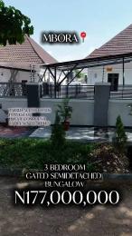 3 bedroom Detached Bungalow For Sale Mbora Abuja Phase 3 