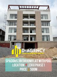 3 bedroom Block Of Flats For Sale Lekki Phase 1 Lagos