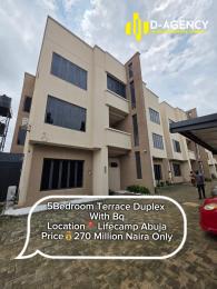5 bedroom Terrace For Sale Life Camp Abuja Phase 3 