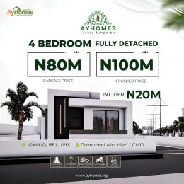 4 bedroom Detached Bungalow For Sale Igando, Ibeju Lekki Eleran Igbe Ibeju-Lekki Lagos