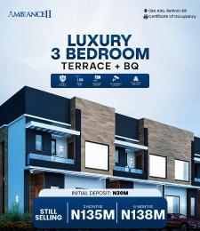 3 bedroom Terrace For Sale Ambiance 2 Estate Oke Ado Behind Lbs Lekki Sangotedo Lagos