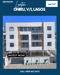 2 bedroom Block Of Flats For Sale Off T.f Kuboye Oniru Victoria Island Lagos