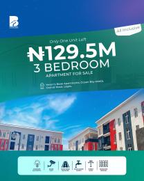 3 bedroom Block Of Flats For Sale Heron’s Beak, Inside Ocean Bay Estate, Orchid Road, Lafiaji Lekki Lagos