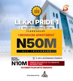 1 bedroom Mini Flat For Sale Abraham Adesanya Ajiwe Ajah Lagos