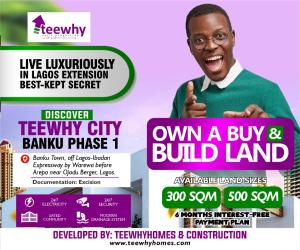 Mixed use Land For Sale Banku Town Warewa Lagos Extension Ogun