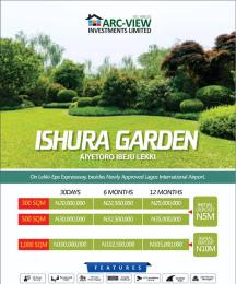 Mixed use Land For Sale Ishura Gardens, Directly Facing Lekki Epe Expressway Ayetoro, Eleran Igbe Ibeju-Lekki Lagos Mixed use Land For Sale Ishura Gardens, Directly Facing Lekki Epe Expressway Ayetoro, Eleran Igbe Ibeju-Lekki Lagos