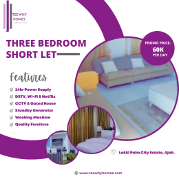 3 bedroom House Short let Lekki Ajah Lagos