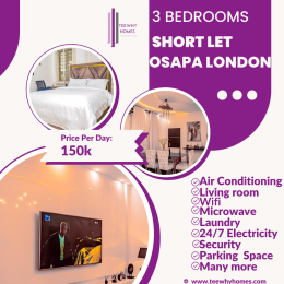 Short Stay Short let Osapa Lekki Lagos