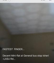 1 bedroom Mini Flat For Rent Lasu Isheri Igando Ikotun/Igando Lagos