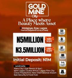 Mixed use Land For Sale Gold Mine City Estate Molajoye Epe Lagos Mixed use Land For Sale Gold Mine City Estate Molajoye Epe Lagos