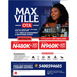 Land For Sale Alapoti Ado Odo Road, Again Ota Ado Odo/Ota Ogun Land For Sale Alapoti Ado Odo Road, Again Ota Ado Odo/Ota Ogun