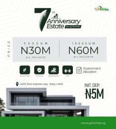 Residential Land For Sale Lekki Epe Expressway Ibejulekki Ibeju-Lekki Lagos
