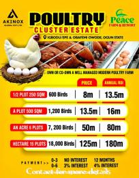 Commercial Land For Sale Poultry Cluster Estate Located In Obafemi Owode And Igbodu Epe Lagos